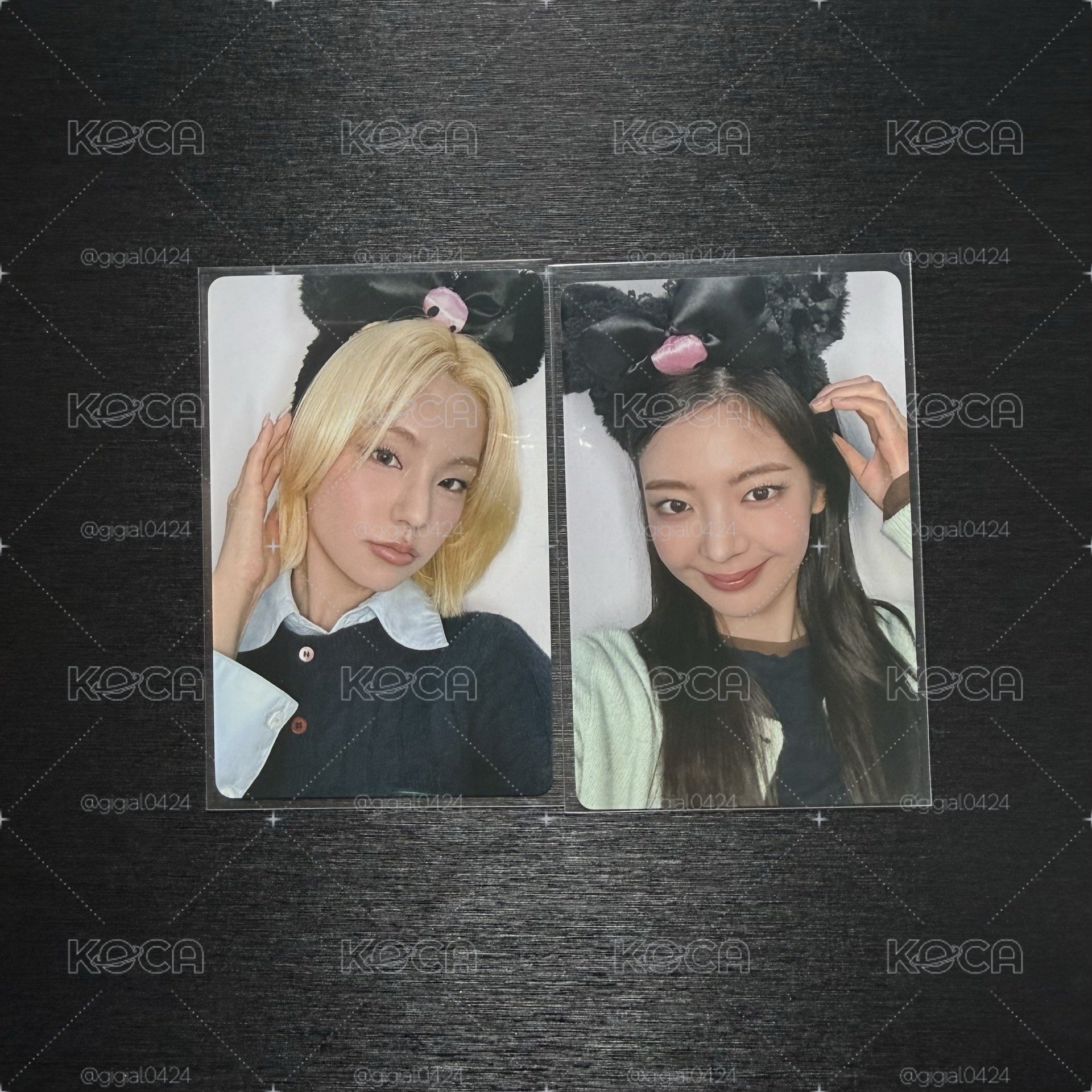 ITZY TNVS KM黑貓 志粒