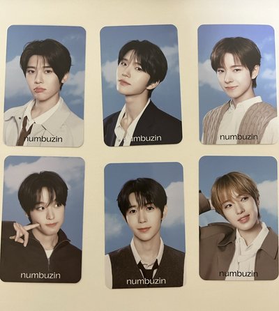 NCT WISH numbuzin小卡
