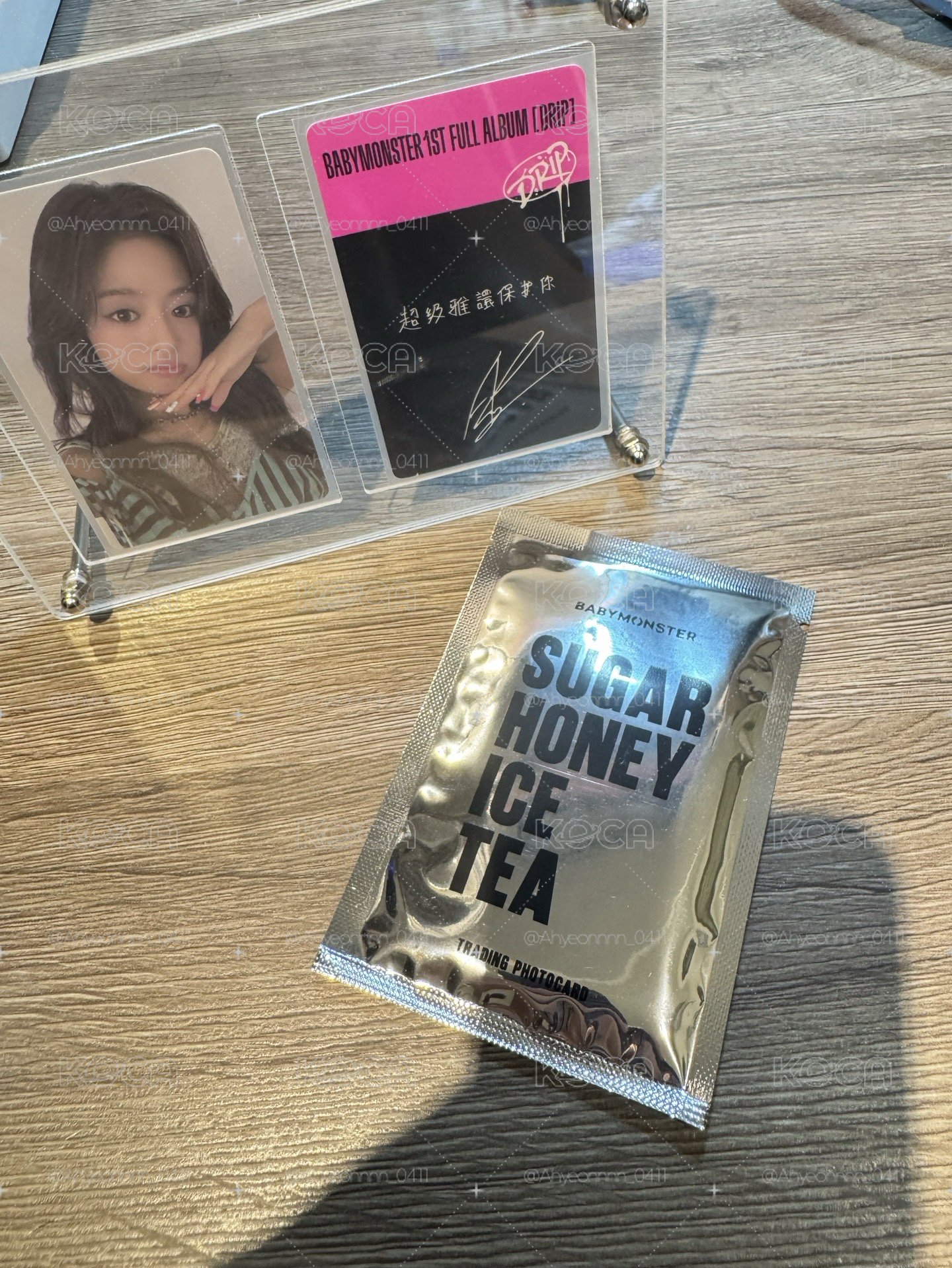 SUGAR HONEY ICE TEA隨機卡包未拆