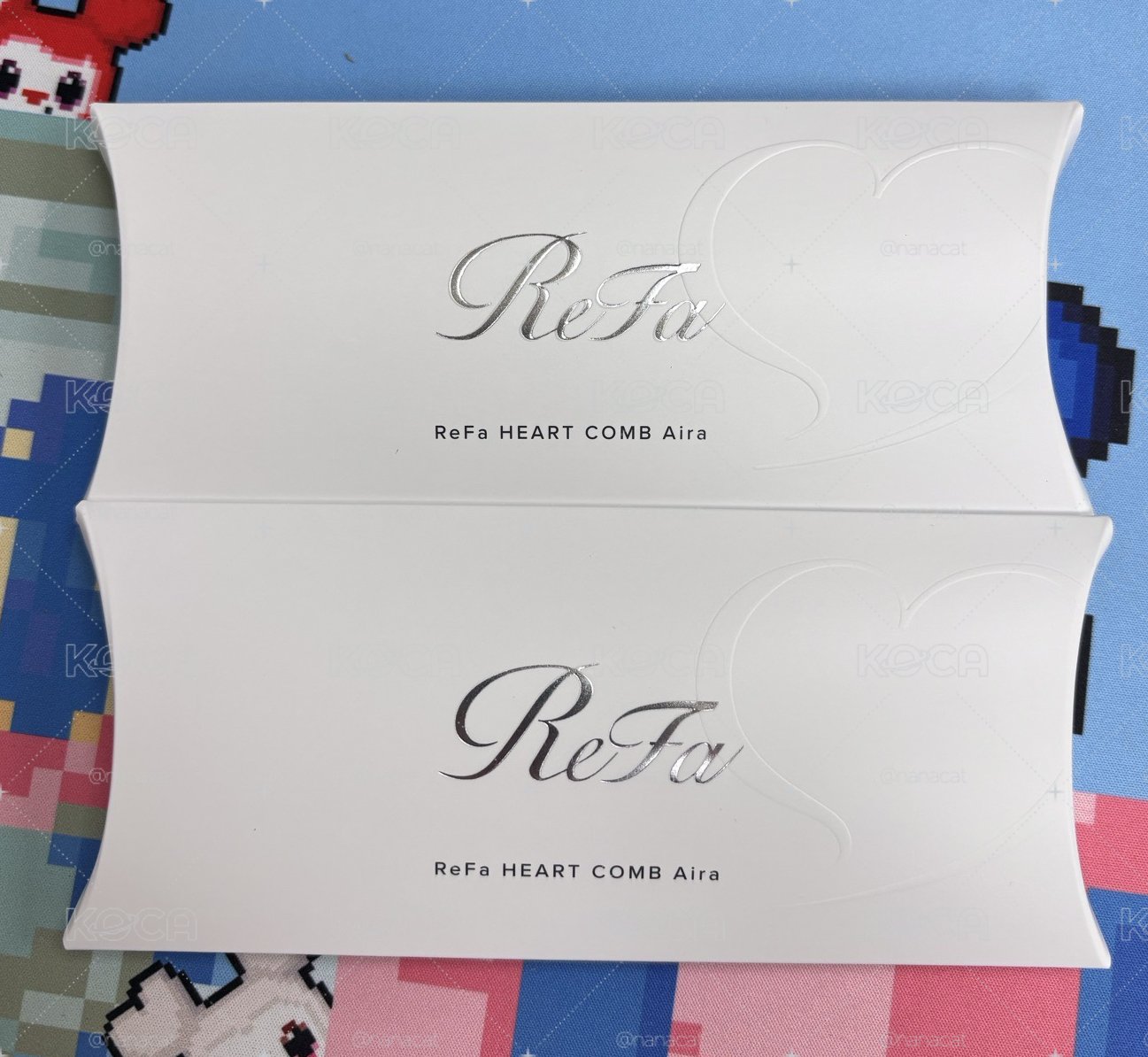 MISAMO 代言 ReFa 折疊愛心梳