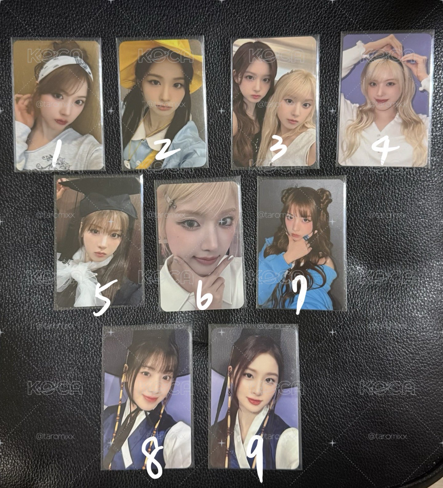 NMIXX SULLYOON JIWOO 小卡