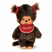 Monchhichi S娃 經典款 雙馬尾 女生