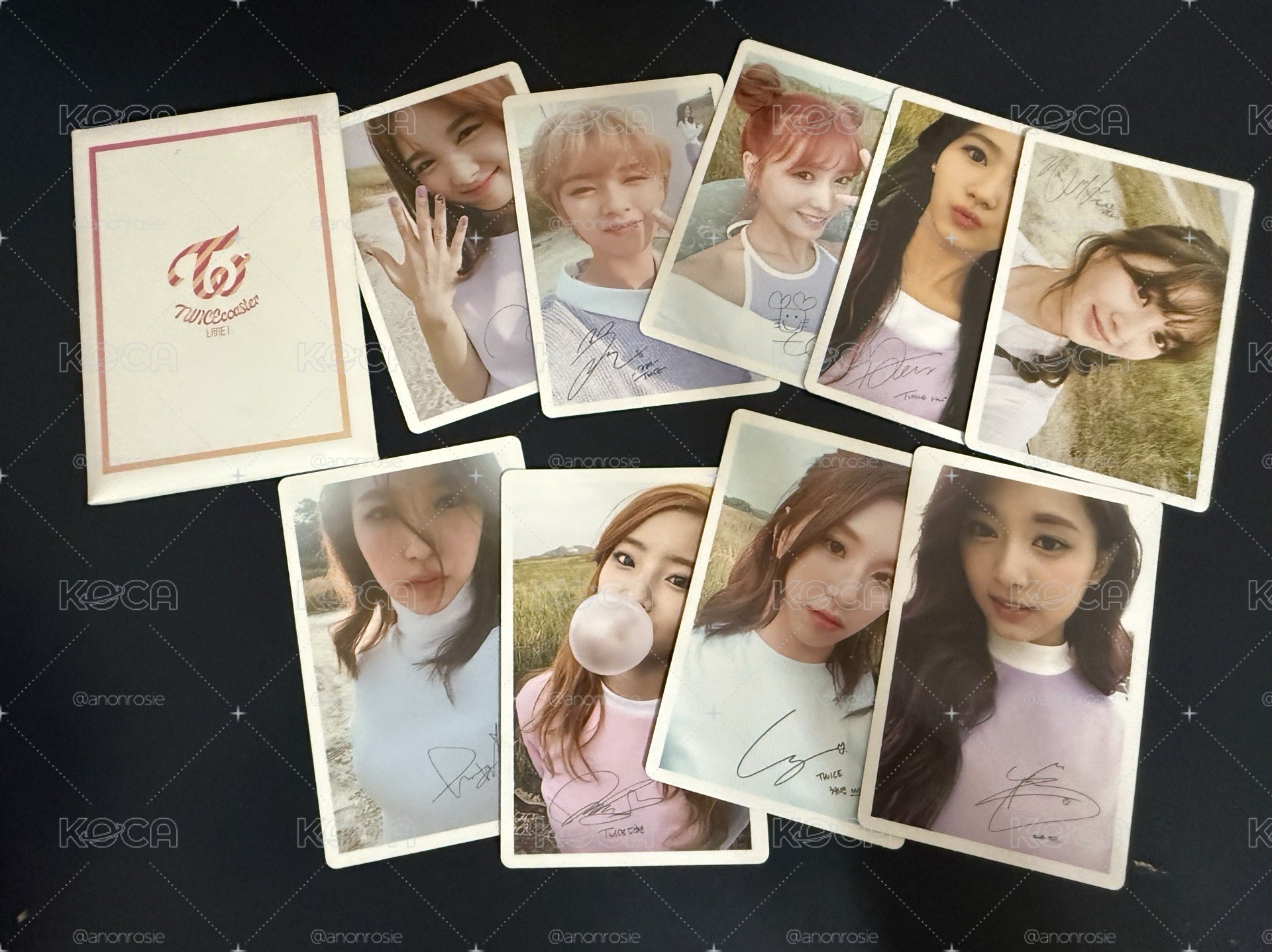 TWICE 迷三 lane 1 預售禮