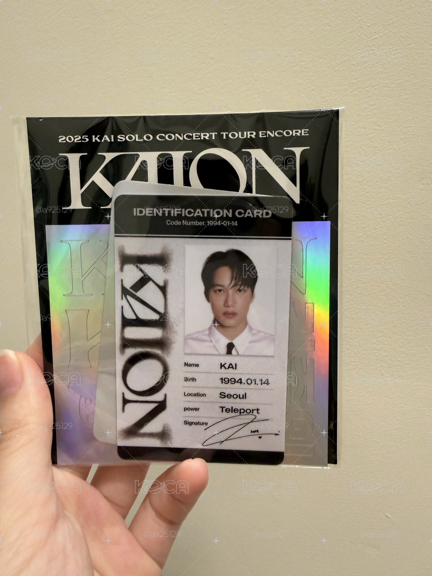 KAION貼紙ID卡