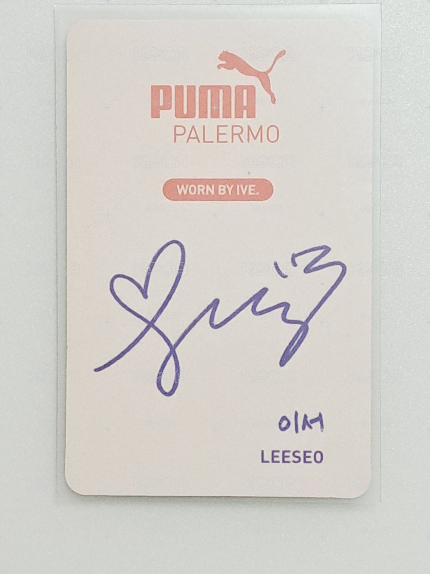 PUMA代言李賢瑞🤍