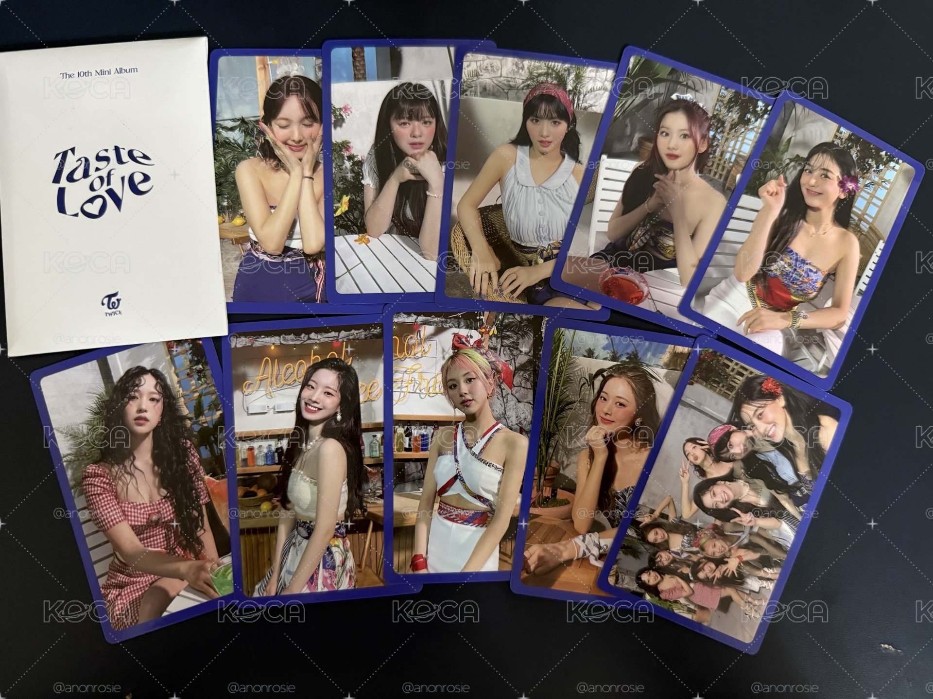 TWICE taste of love 預售禮