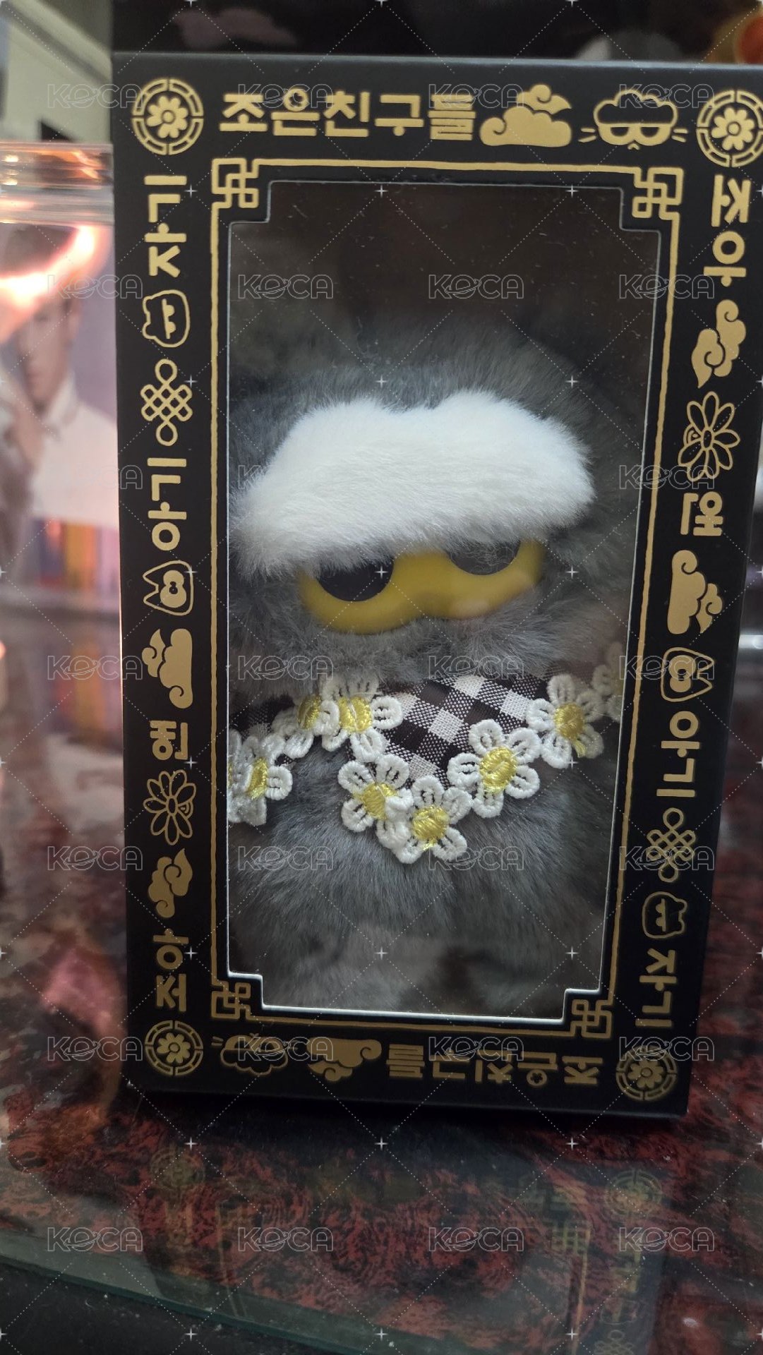 格子花