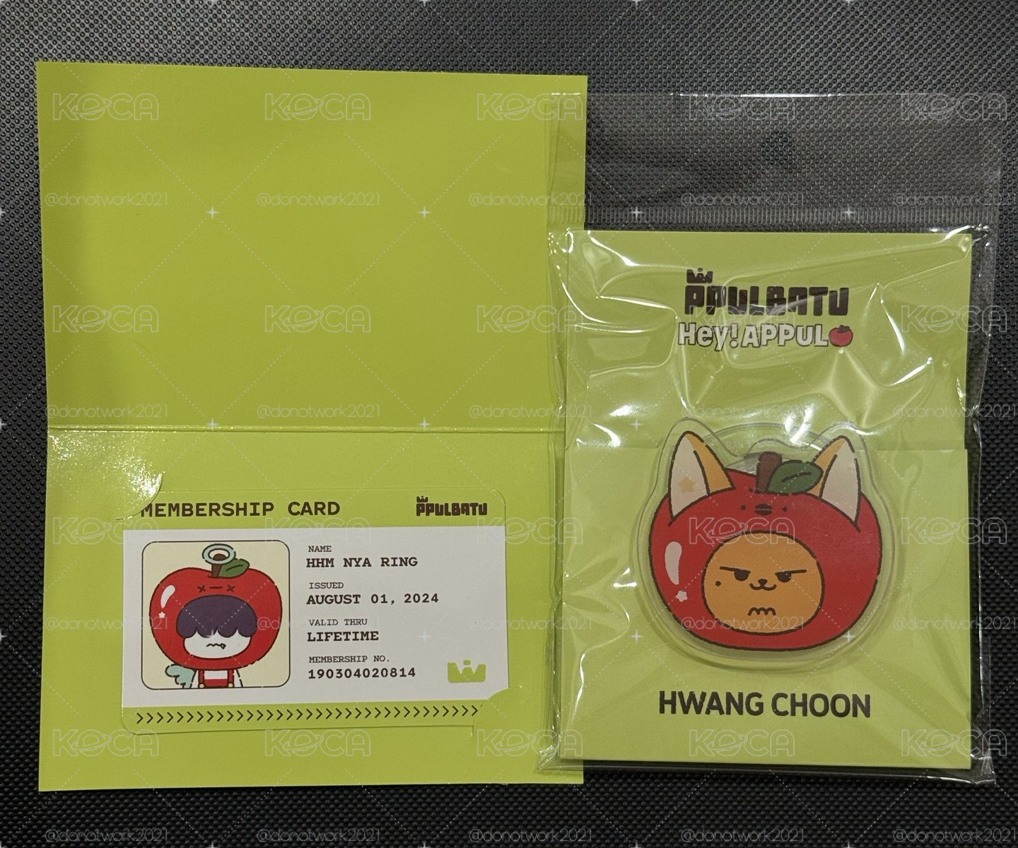 APPUL 手機支架 磁鐵燈牌 特典卡
