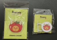 手機支架#黃春+磁鐵燈牌#黃春