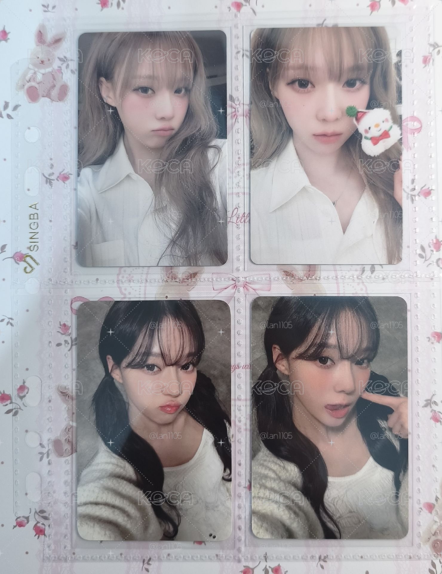 超萌兩張熱卡小冬.°♡⁠⋆