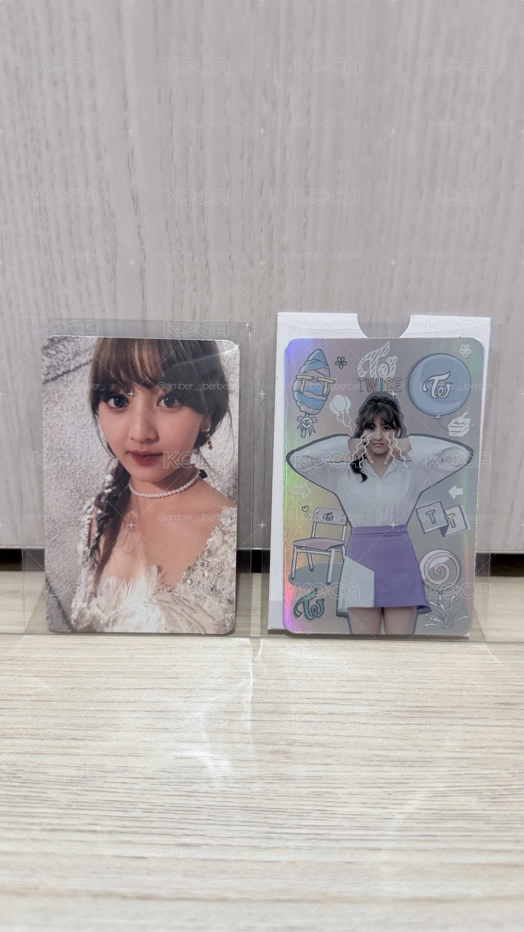 TWICE 迷你三輯 志效閃卡小卡
