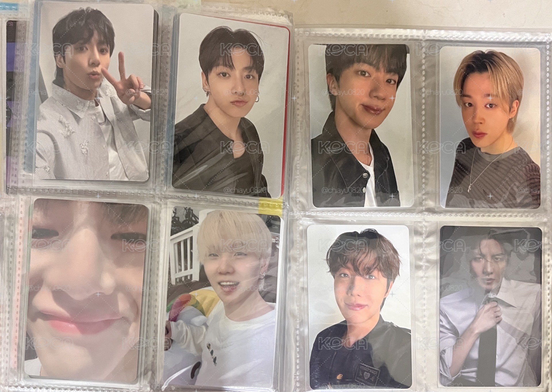 BTS 小卡盤出 Golden日咖幸運、小森林其、大臉泰、阿里郎wvs a國