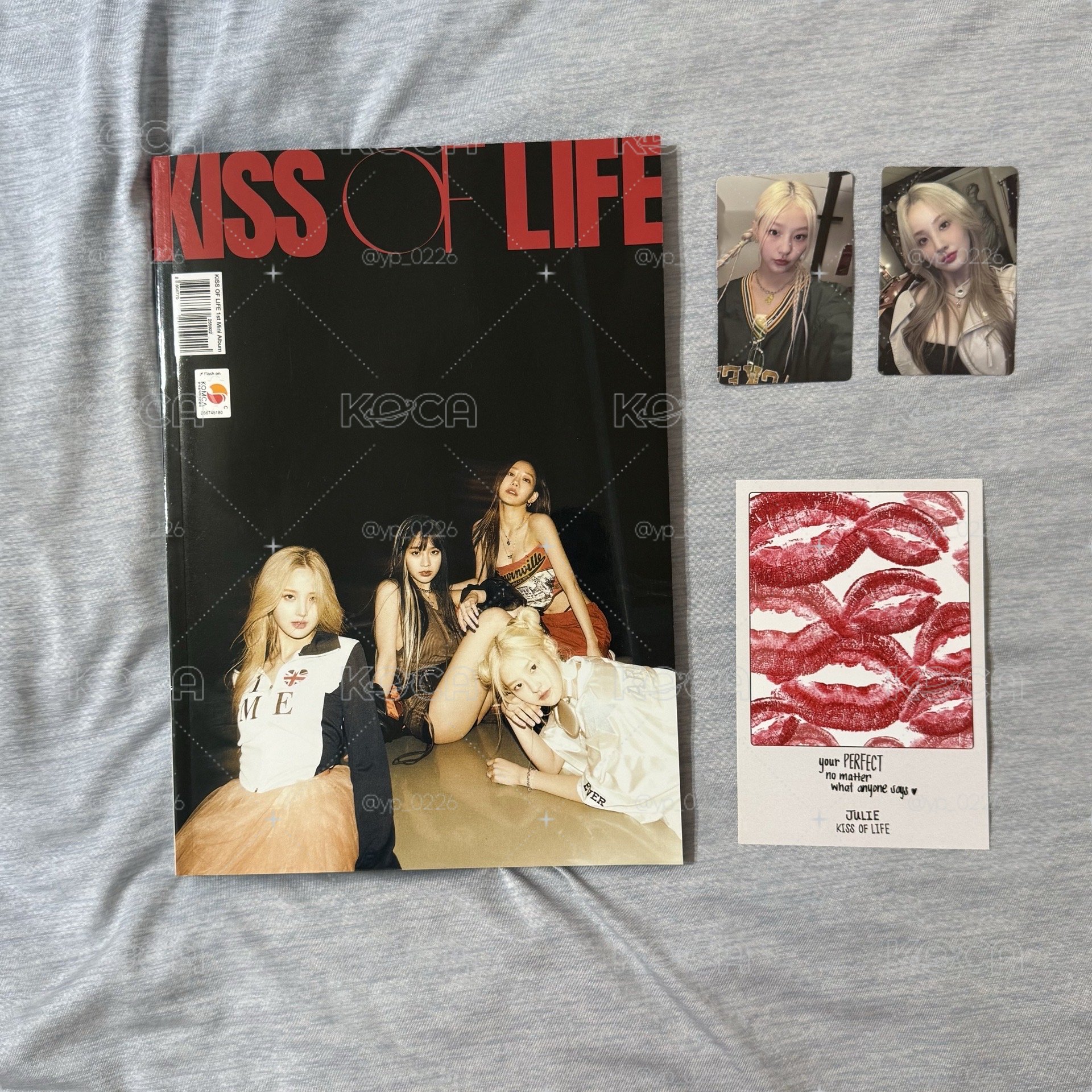 KISS OF LIFE 歷年全專 瑕疵請看圖以及說明