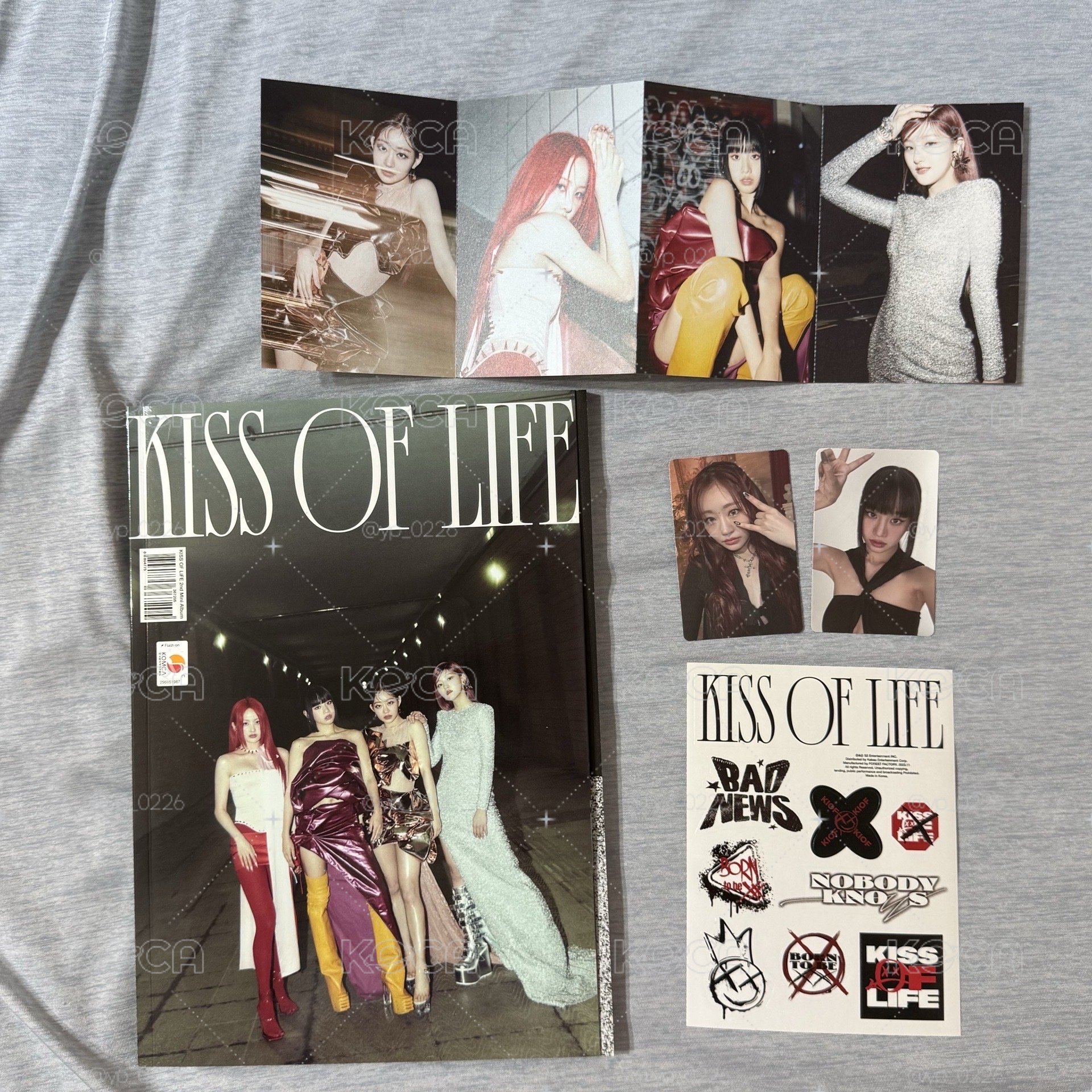 KISS OF LIFE 歷年全專 瑕疵請看圖以及說明
