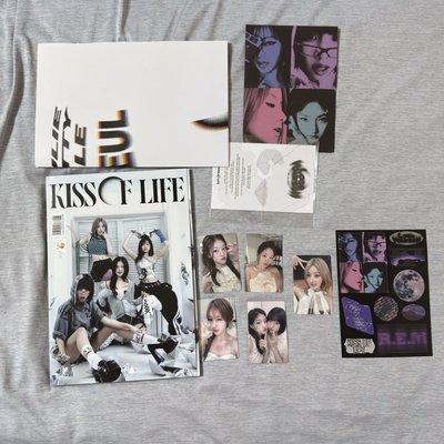 KISS OF LIFE 歷年全專 瑕疵請看圖以及說明