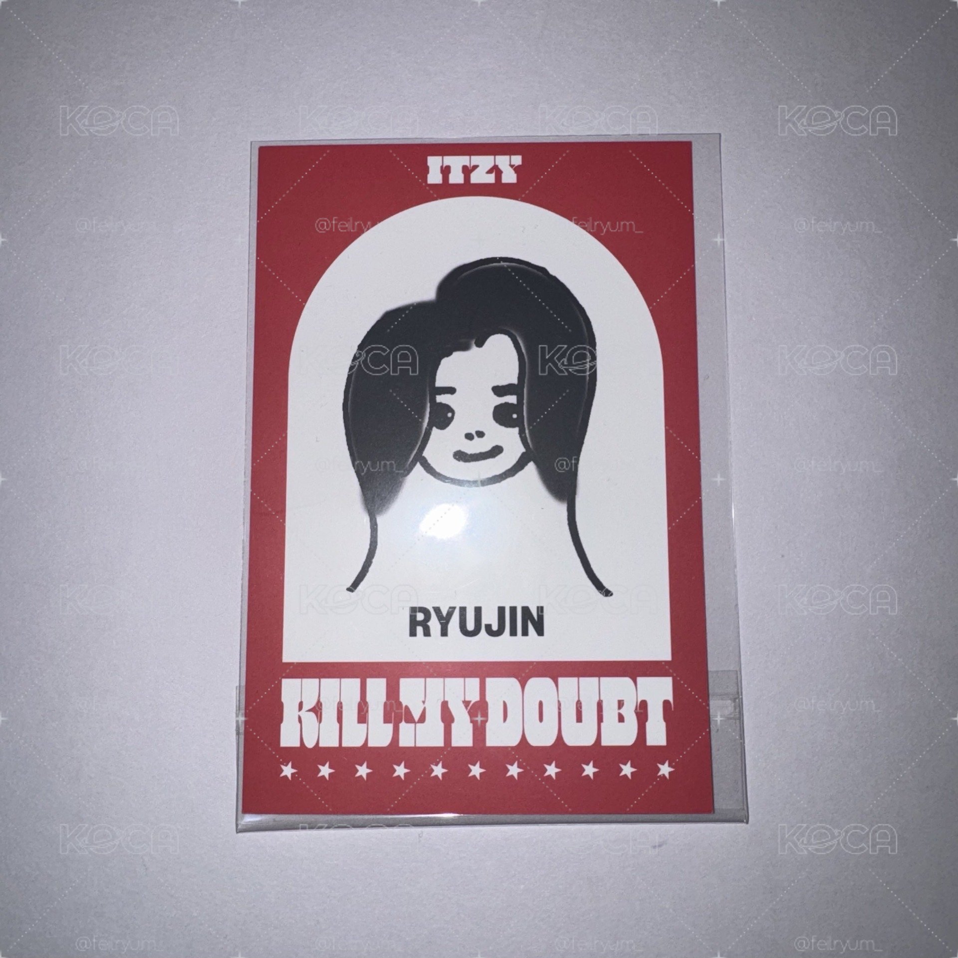 𝙄𝙏𝙕𝙔🍒<KILL MY DOUBT>sw8.0 手繪明信片｜留真