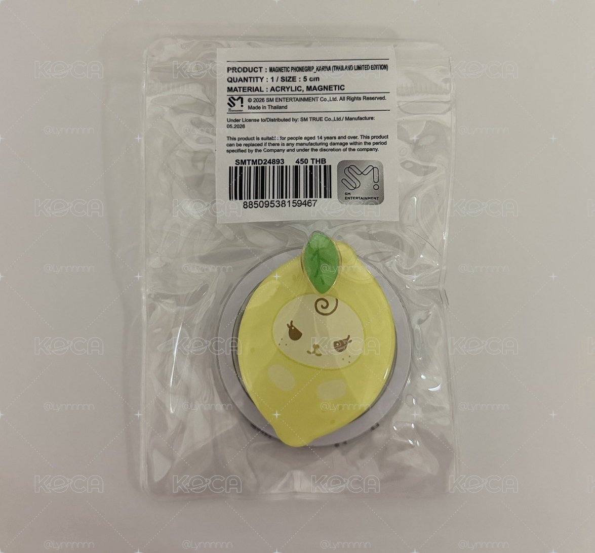 LEMONADE曼谷快閃手機支架柚