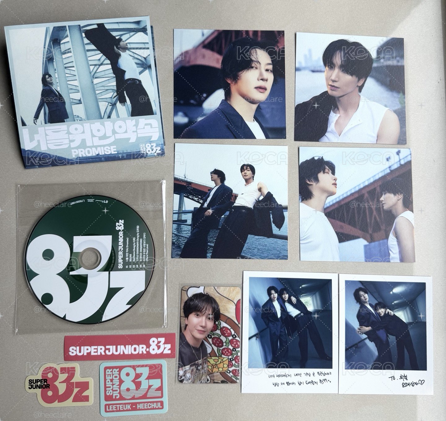 SJ 83z 迷ㄧ專輯 POSTER ver. 全專+特卡（2卡面都有）