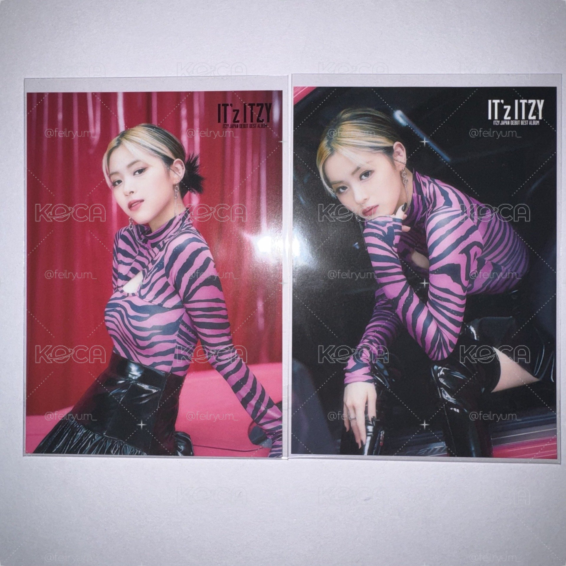𝙄𝙏𝙕𝙔🍒<IT'z ITZY>日專周邊 明信片 showcase ver.｜留真