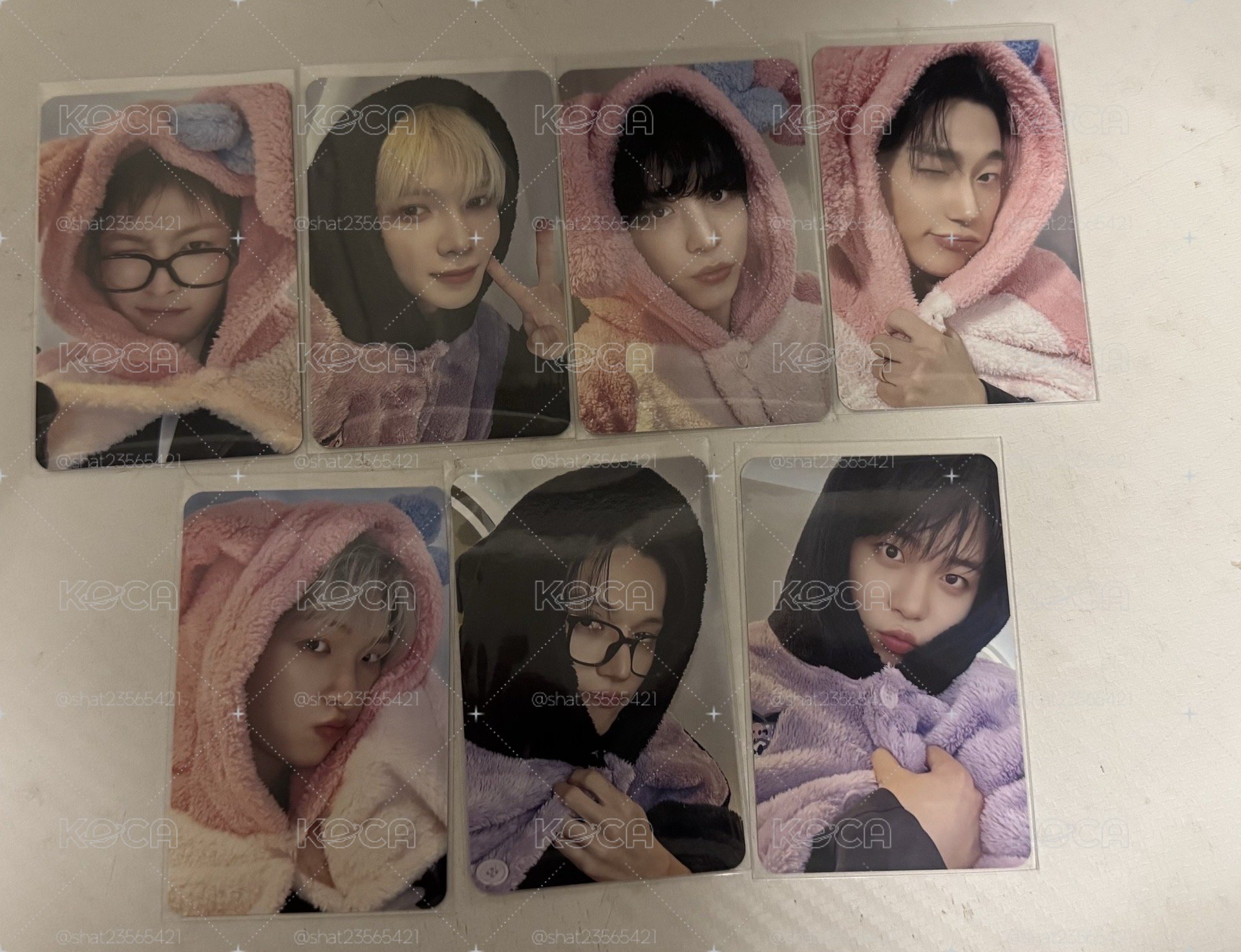 ATEEZ MS 卡通睡衣