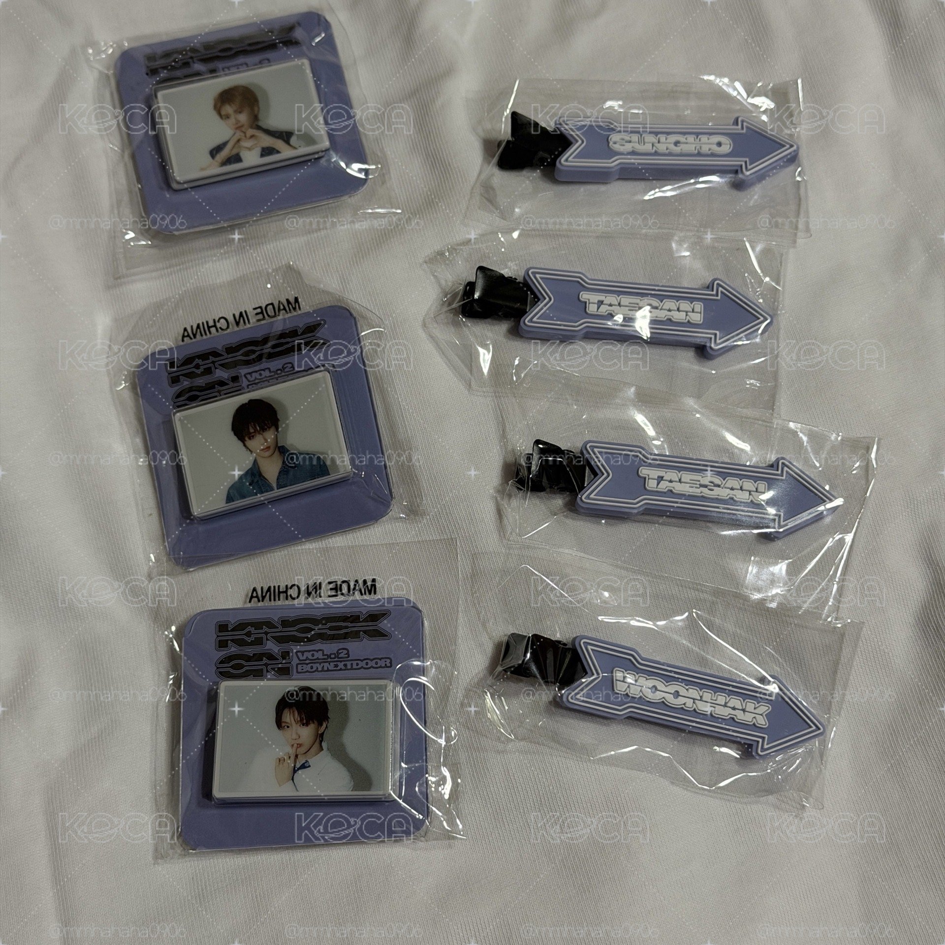 BOYNEXTDOOR KNOCK VOL.2 二巡周邊 扭蛋 玩具 現貨