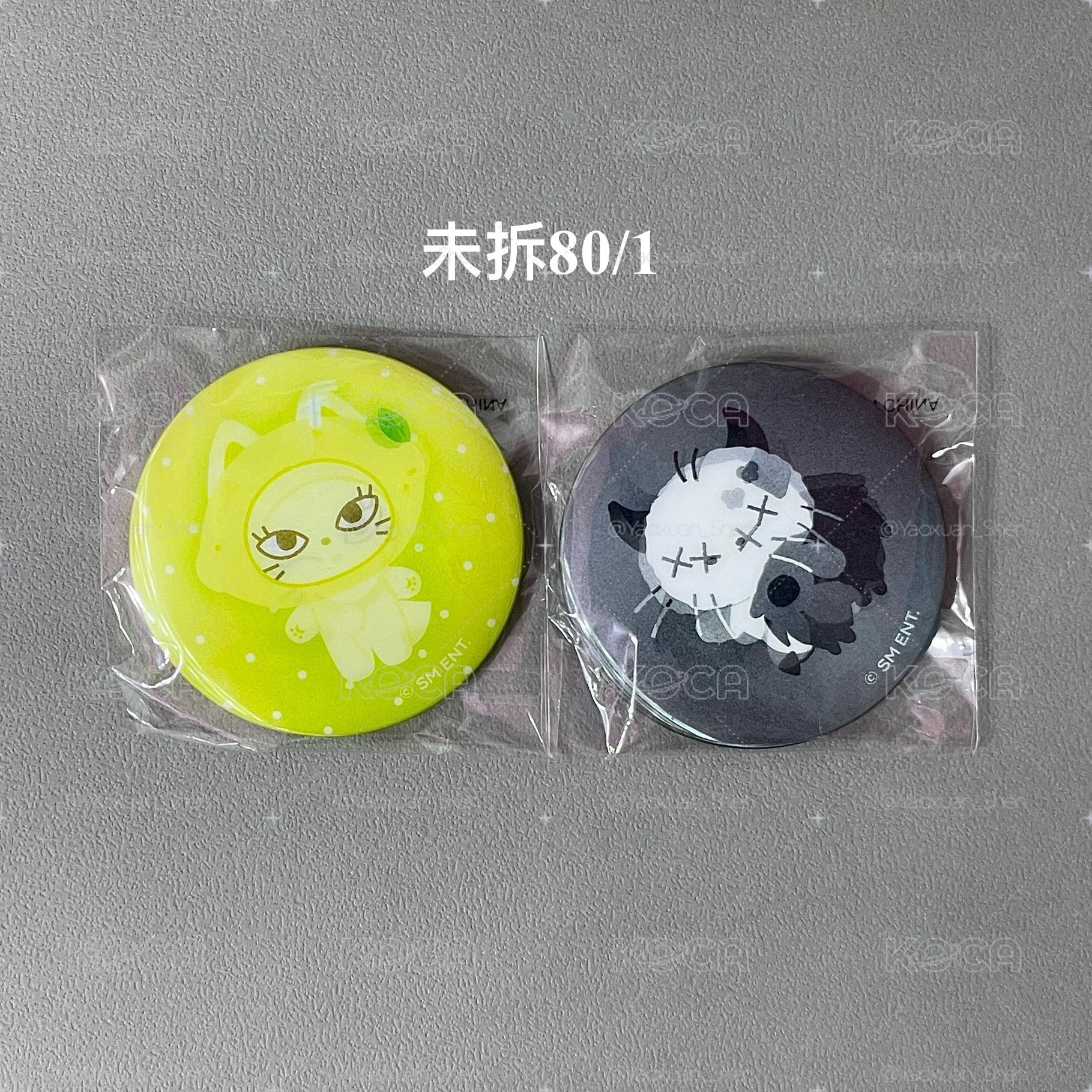 全新未拆徽章