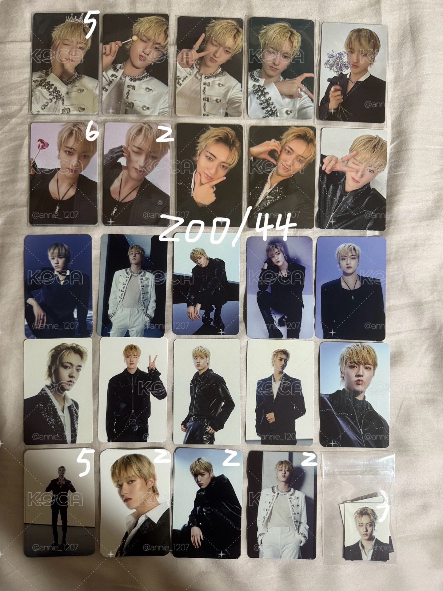 Treasure渡邊溫斗🦋小卡、周邊