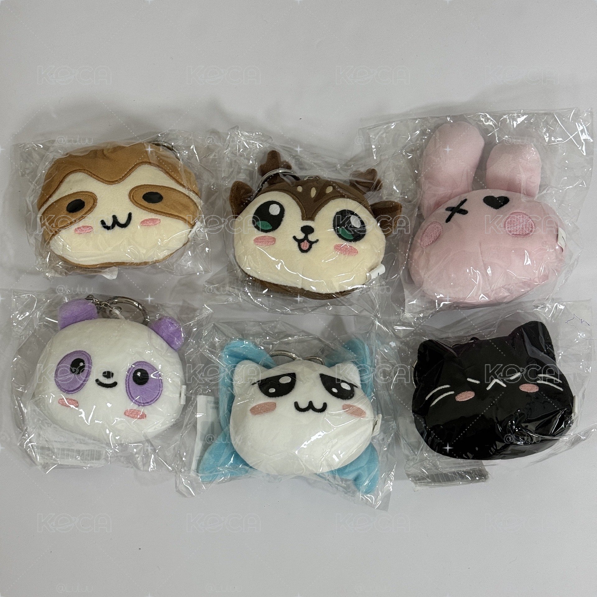寶怪成員角色娃娃鑰匙圈
