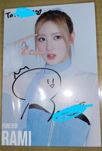 FOREVER 日本簽售 親簽 明信片 