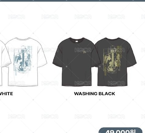 黑色T（標註尺寸L&XL）
