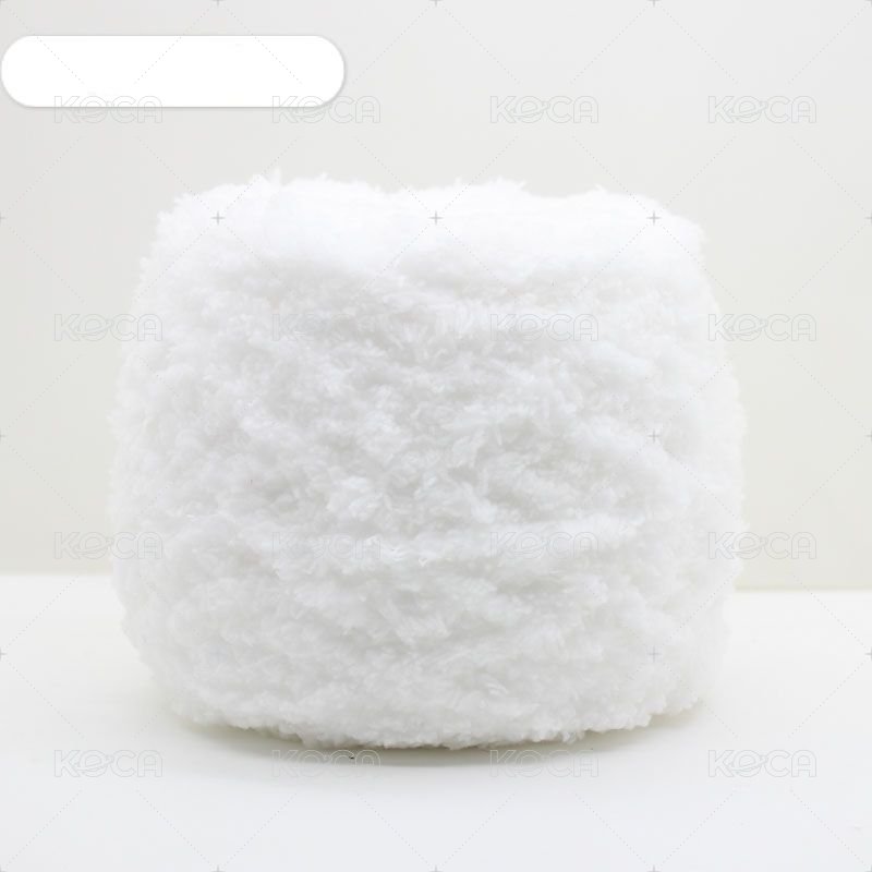 現貨｜白色珊瑚絨毛繩 1米