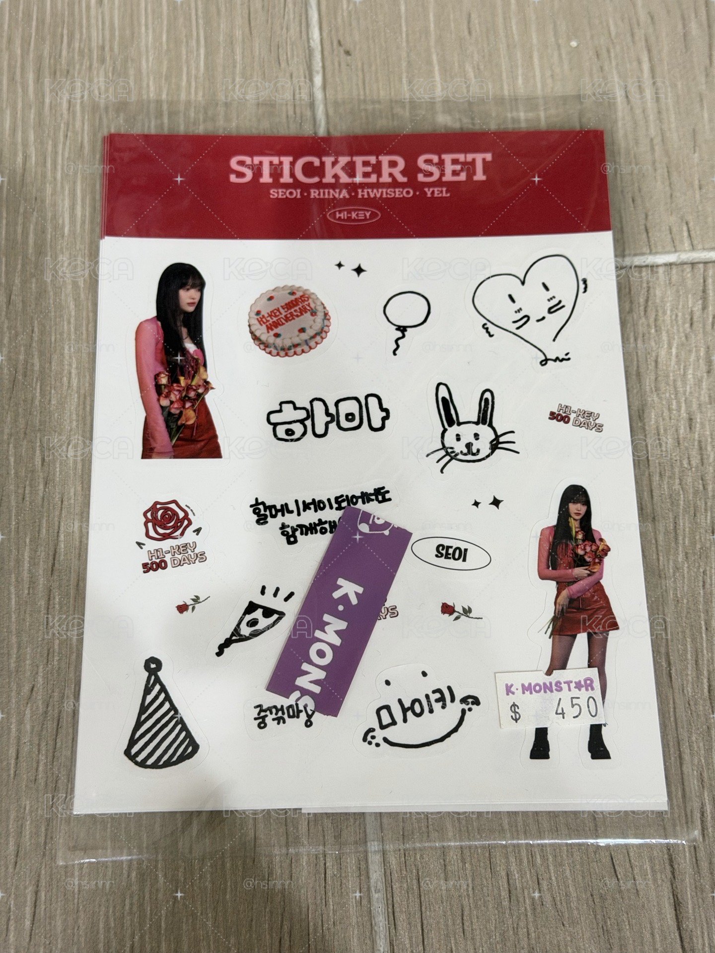 H1-KEY 貼紙