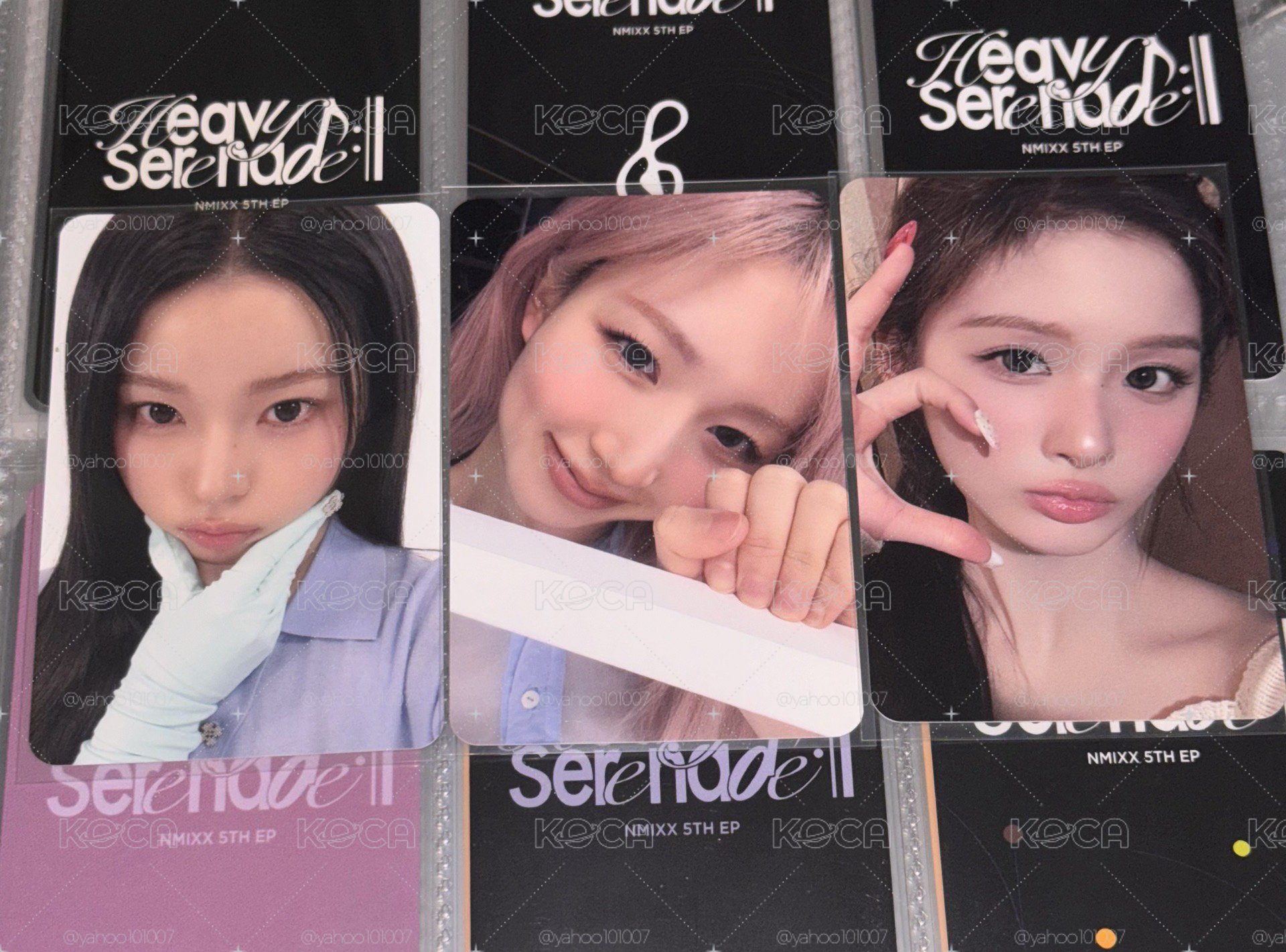 NMIXX Heavy Serenade ms 預售 特典卡 嫄薛圭