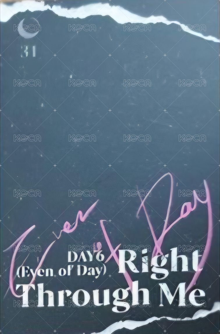 EOD 線上演唱會 Random card 31 Back