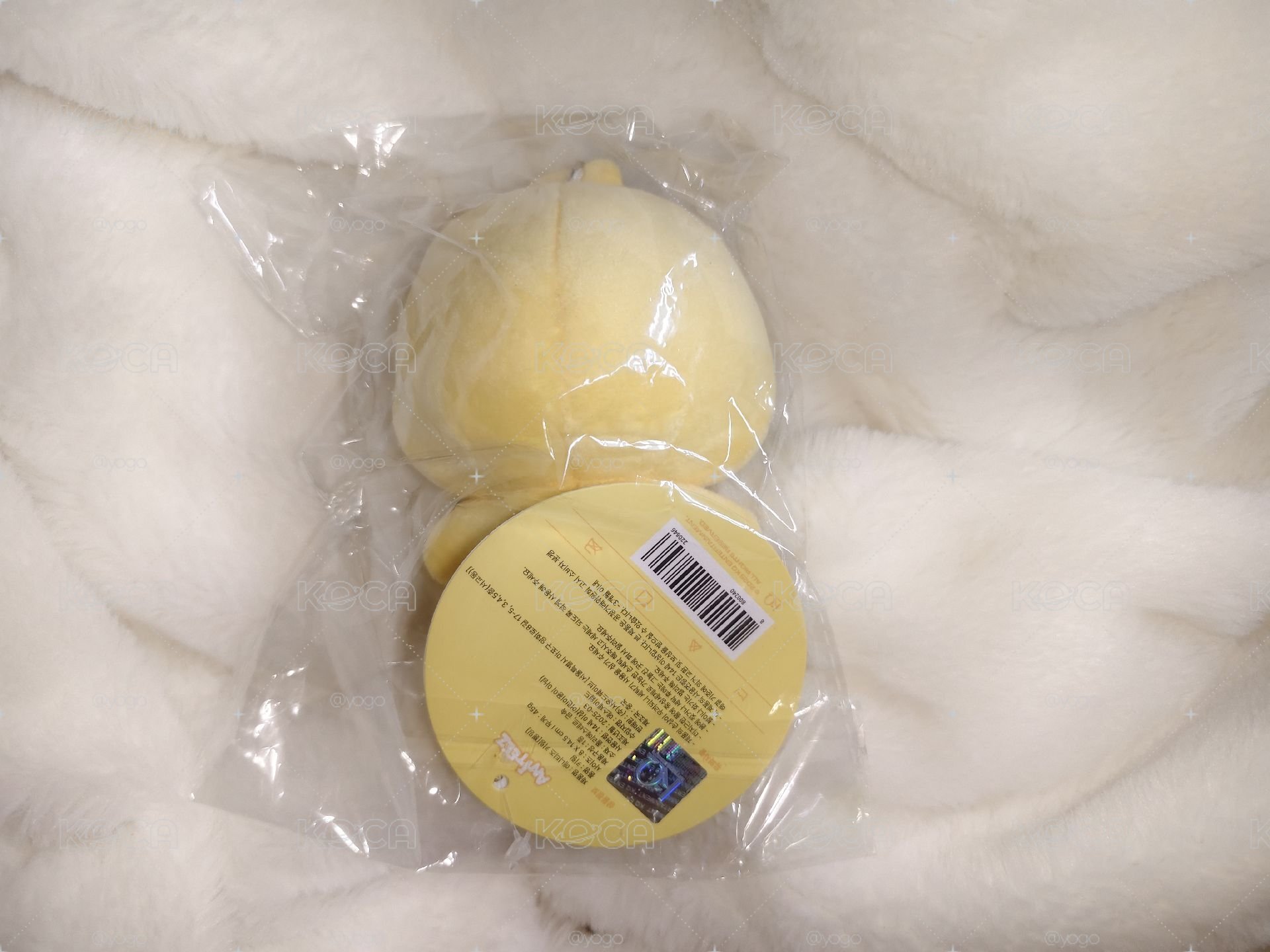 蹦旼 原皮娃 全新