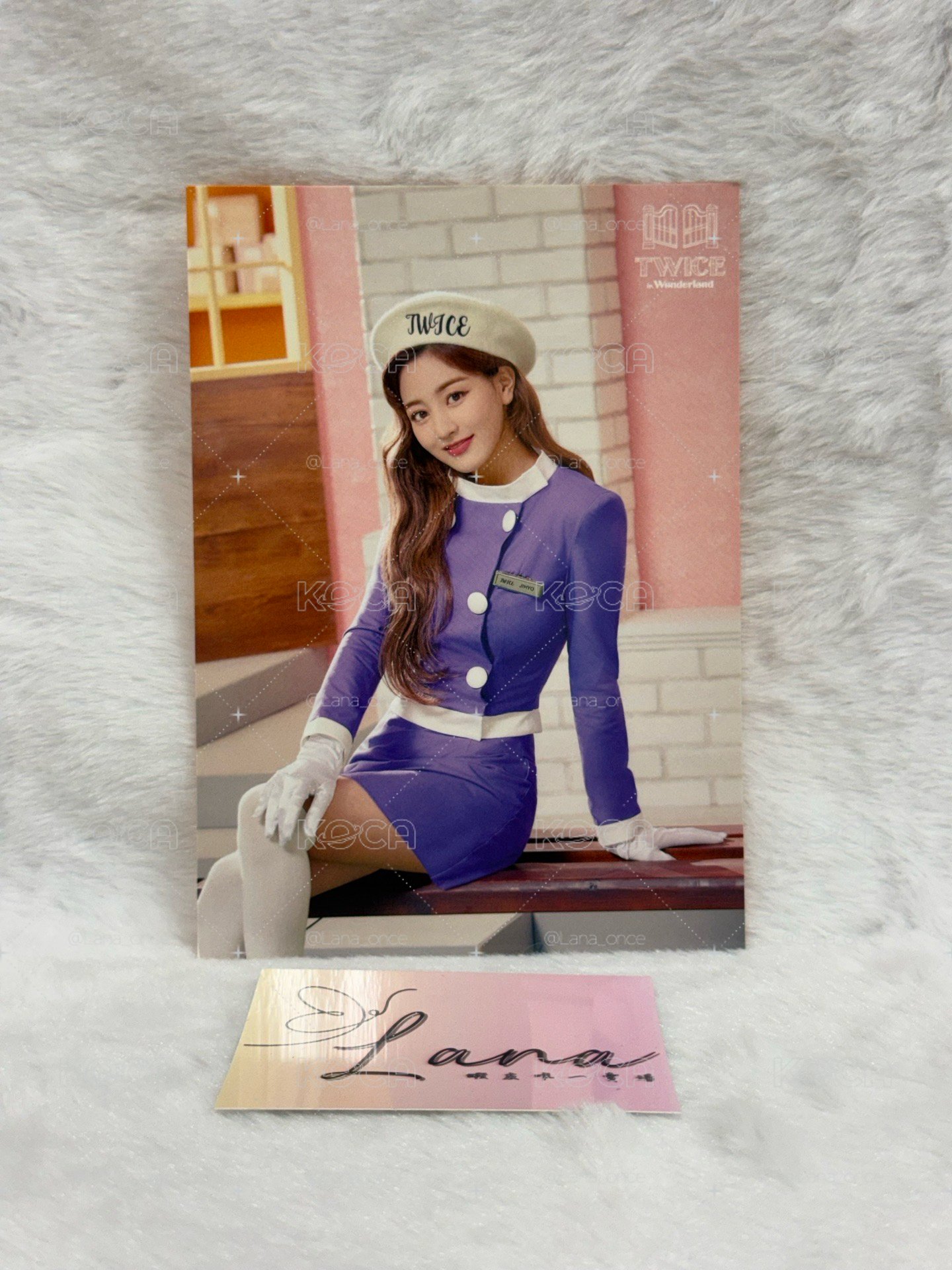 TWICE in Wonderland 明信片 大卡