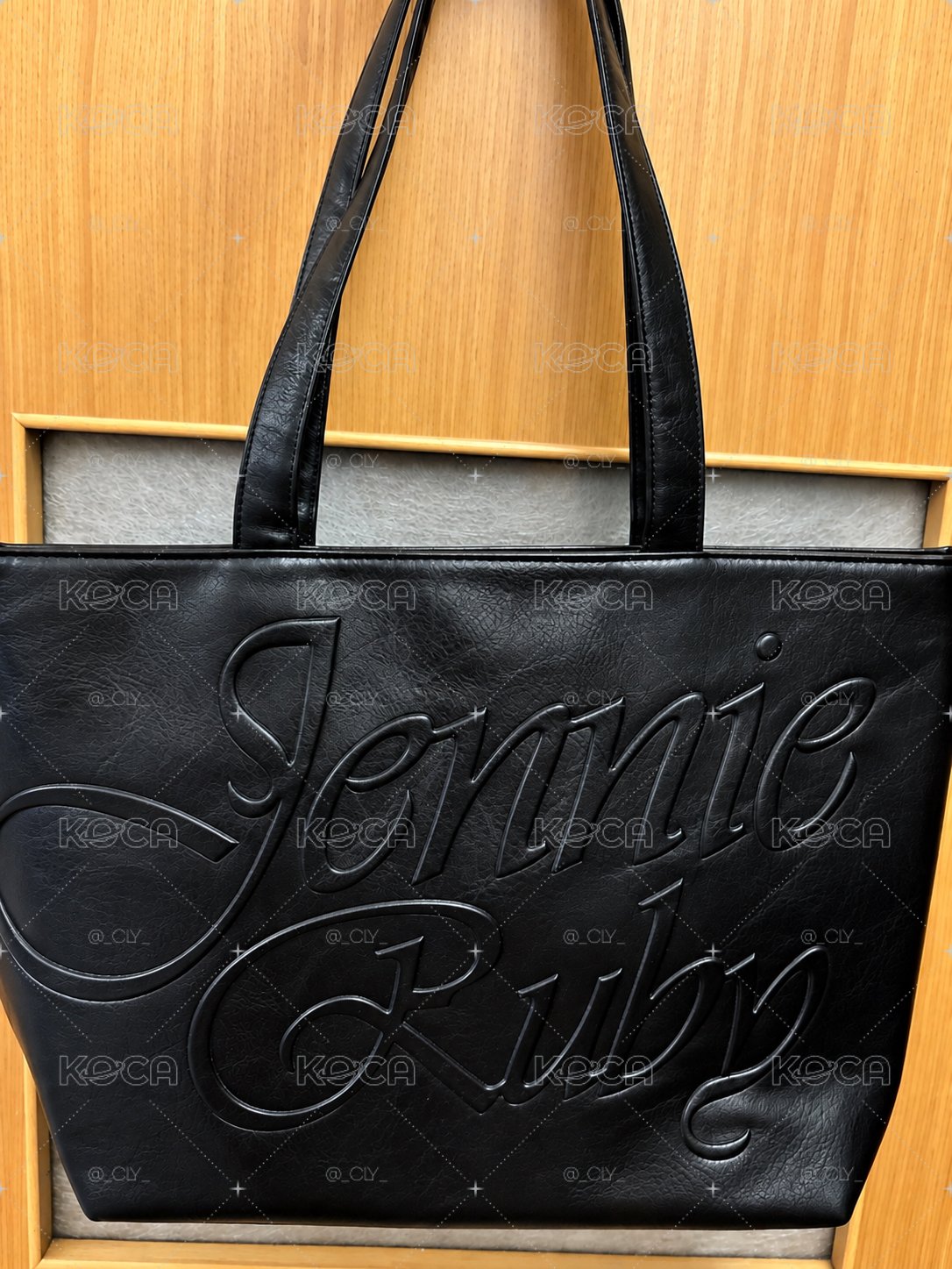 JENNIEXMINISO/托特包(黑)