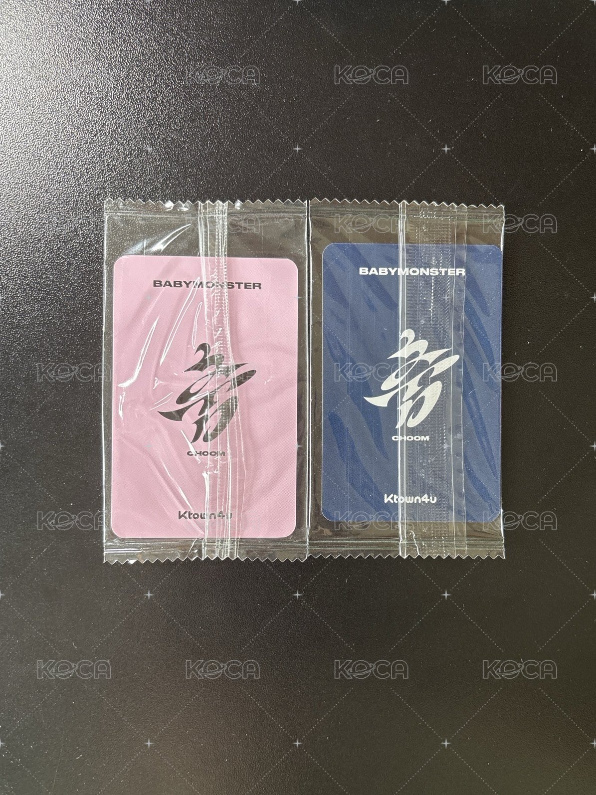 춤 (CHOOM) k4 2.0 預售C Ver. 特典卡 ✖️춤 (CHOOM) yg wvs k4 el 通用官拍 特典卡 B ver.（兩張不拆）（原包裝出貨）
