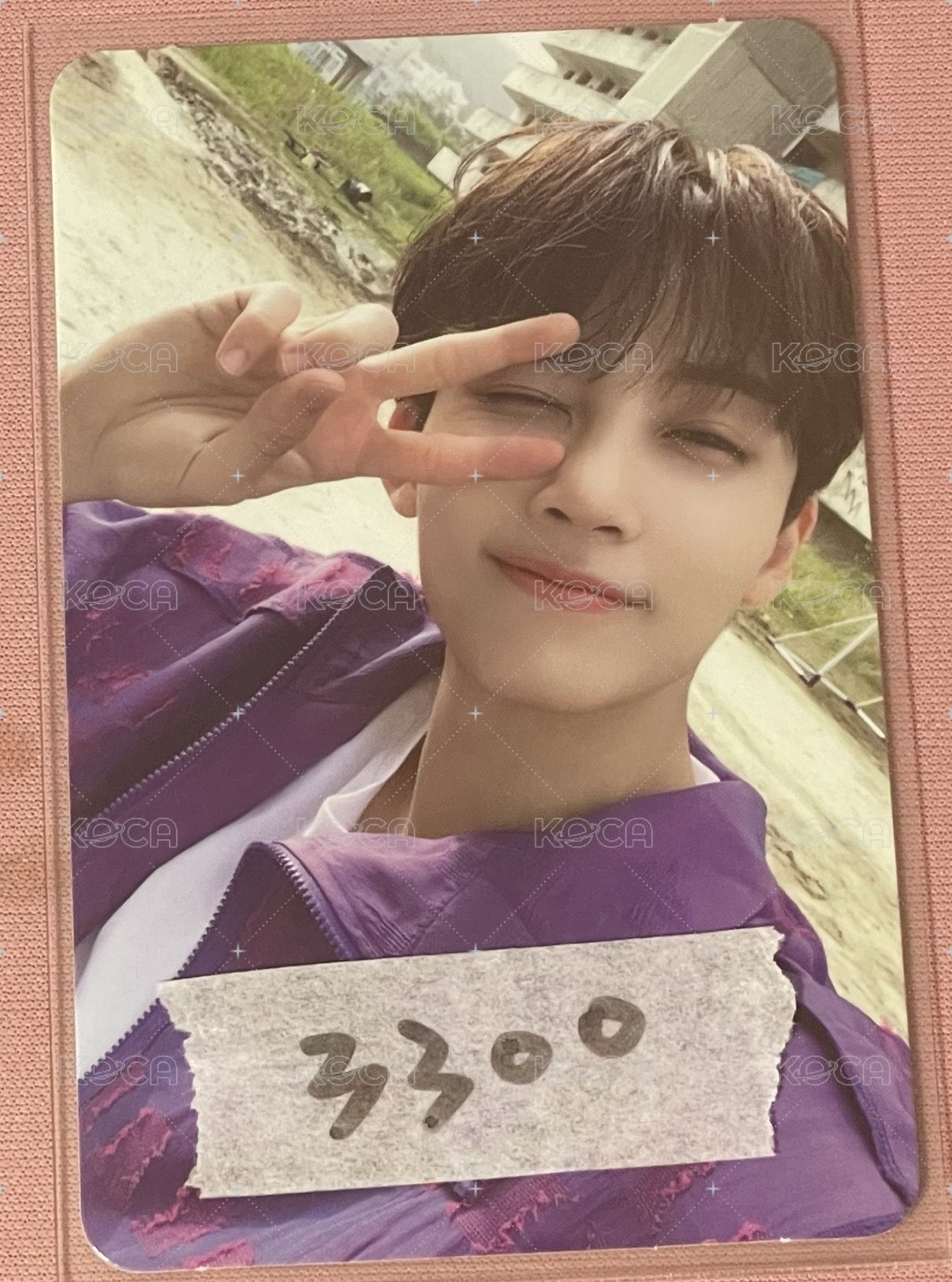 Seventeen 淨漢 迷7 新那拉 特典卡 紫衣淨
