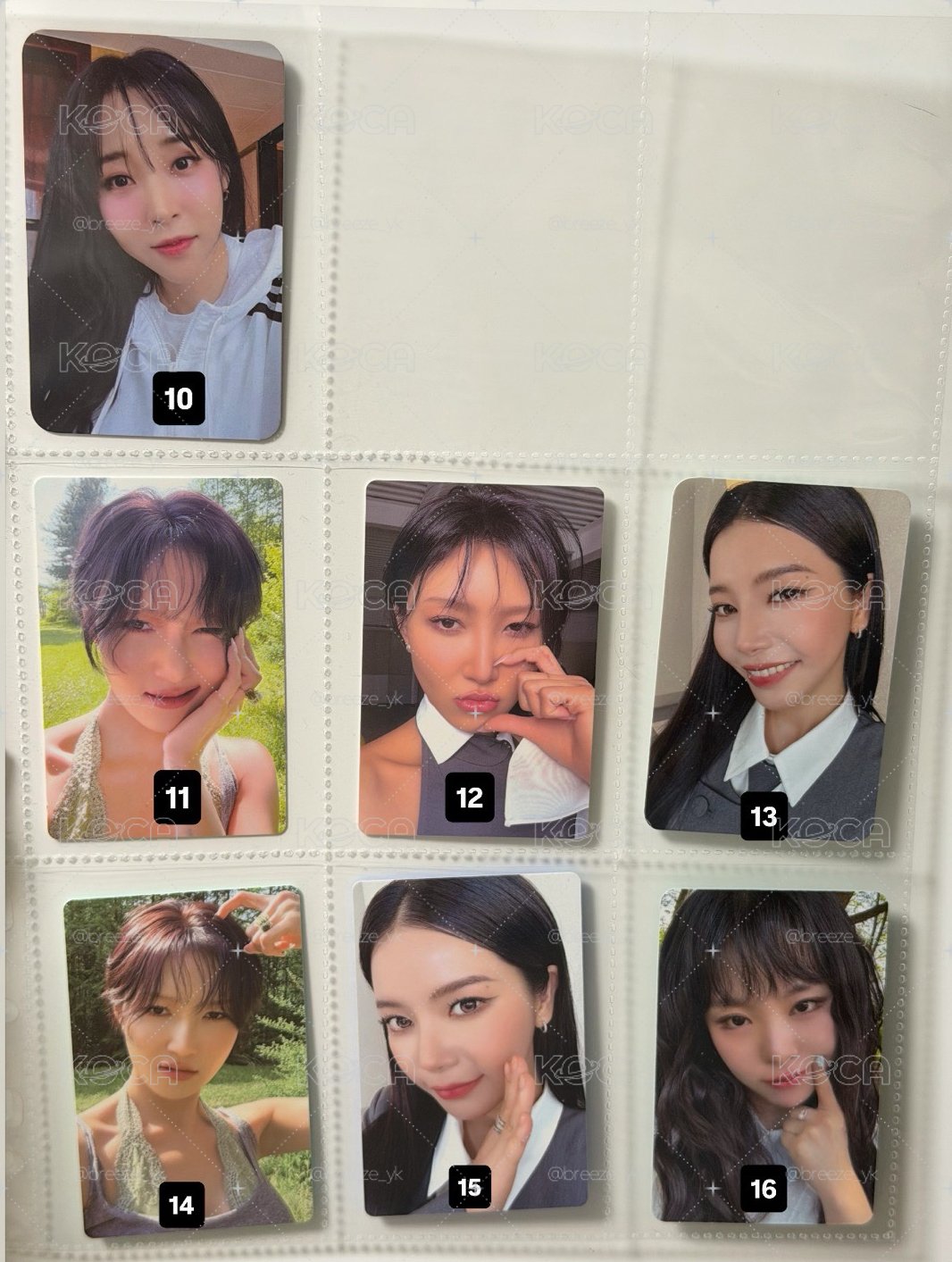 mamamoo 小卡