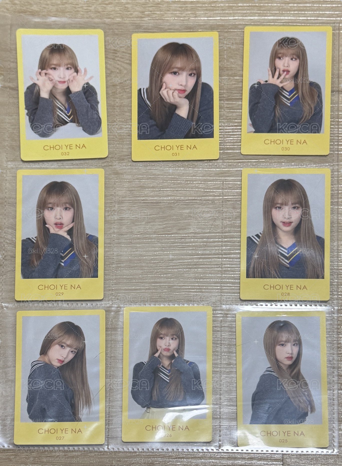 Yena 日本FM隨機卡 一套8張不拆