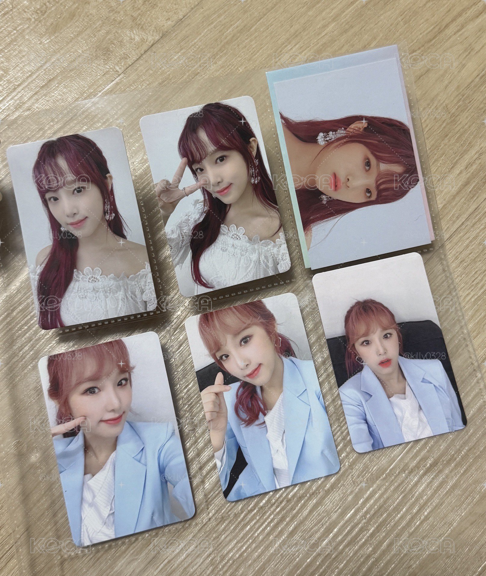 Yena IZ*ONE時期韓專卡 一鍵畢業