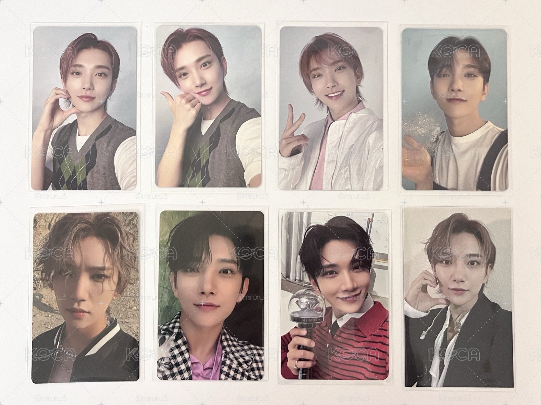 SEVENTEEN 知秀小卡