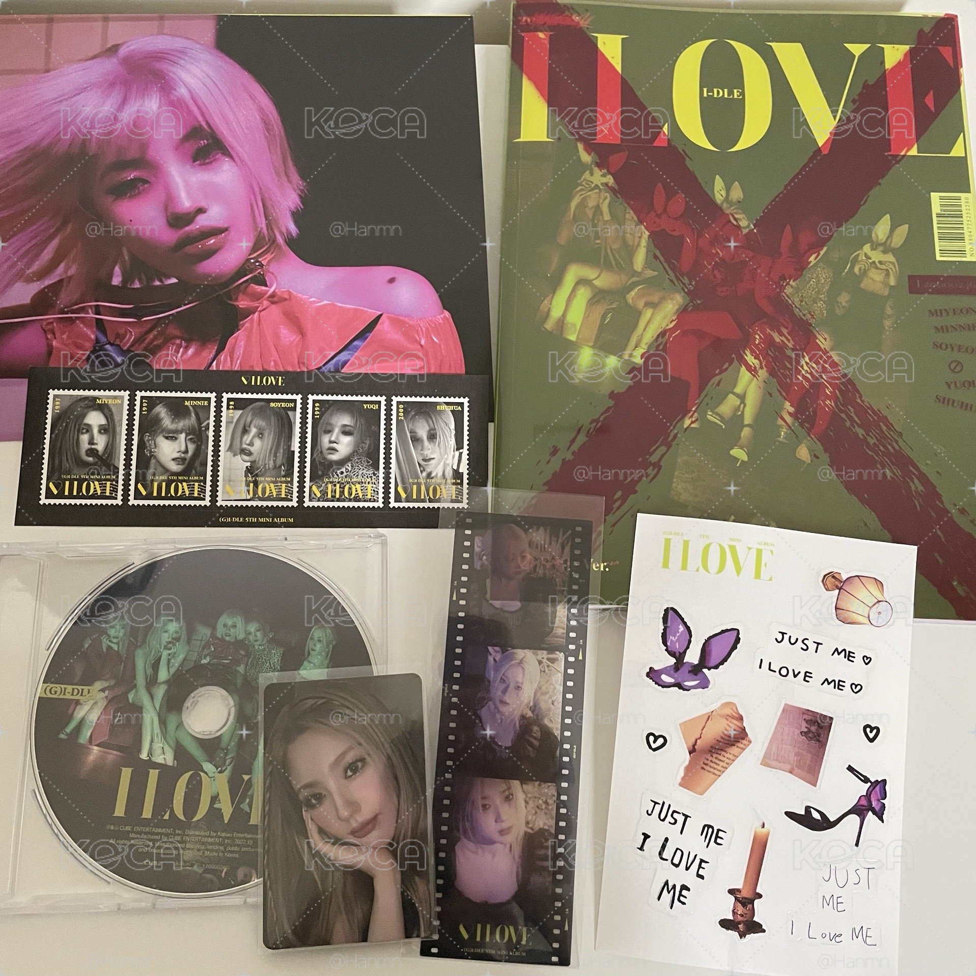 i-dle I LOVE X-FILE版 全專