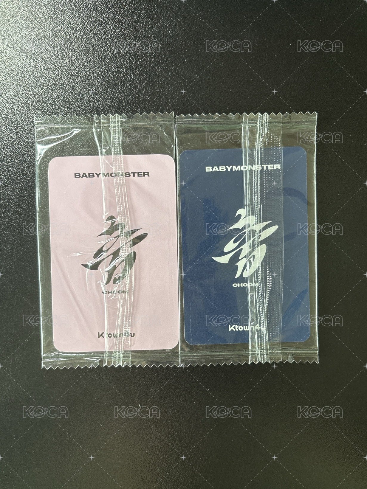 춤 (CHOOM) k4 2.0 預售C Ver. 特典卡  ✖️춤 (CHOOM) k4 yg wvs el 通用官拍 特典卡 B ver.（兩張不拆）（原包裝出貨）