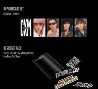 #預購 CxM[DOUBLE UP] DC