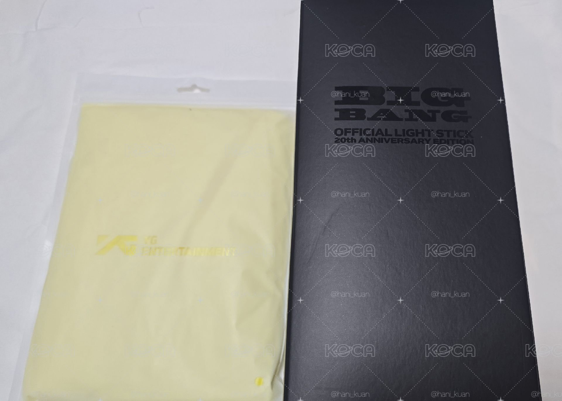 BIGBANG 20周年手燈 全新 送YG雨衣
