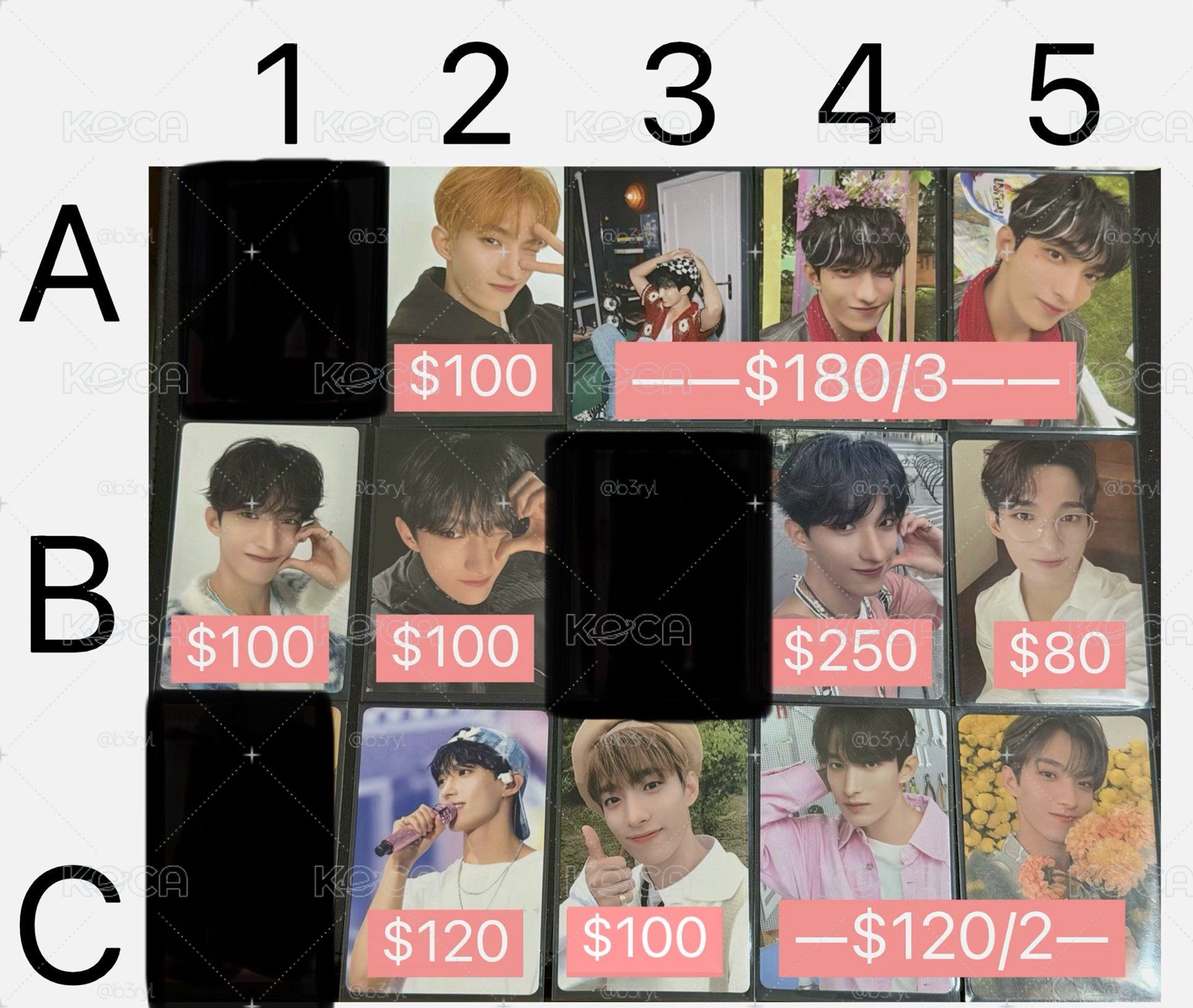 SEVENTEEN DK 碩珉小卡