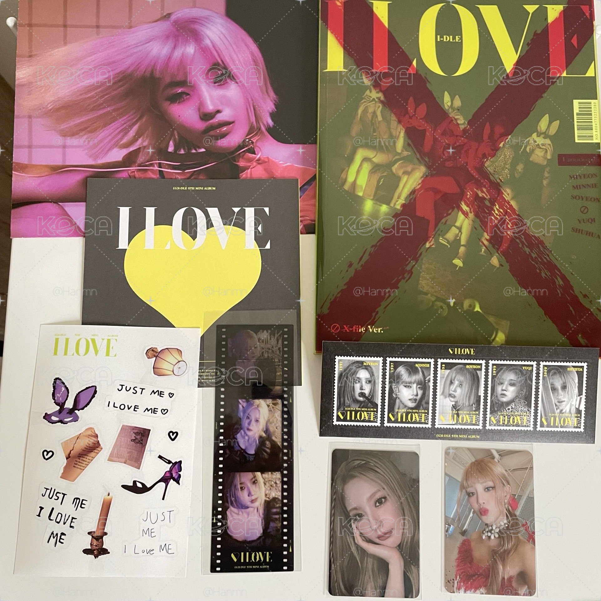 i-dle I LOVE X-FILE版 全專