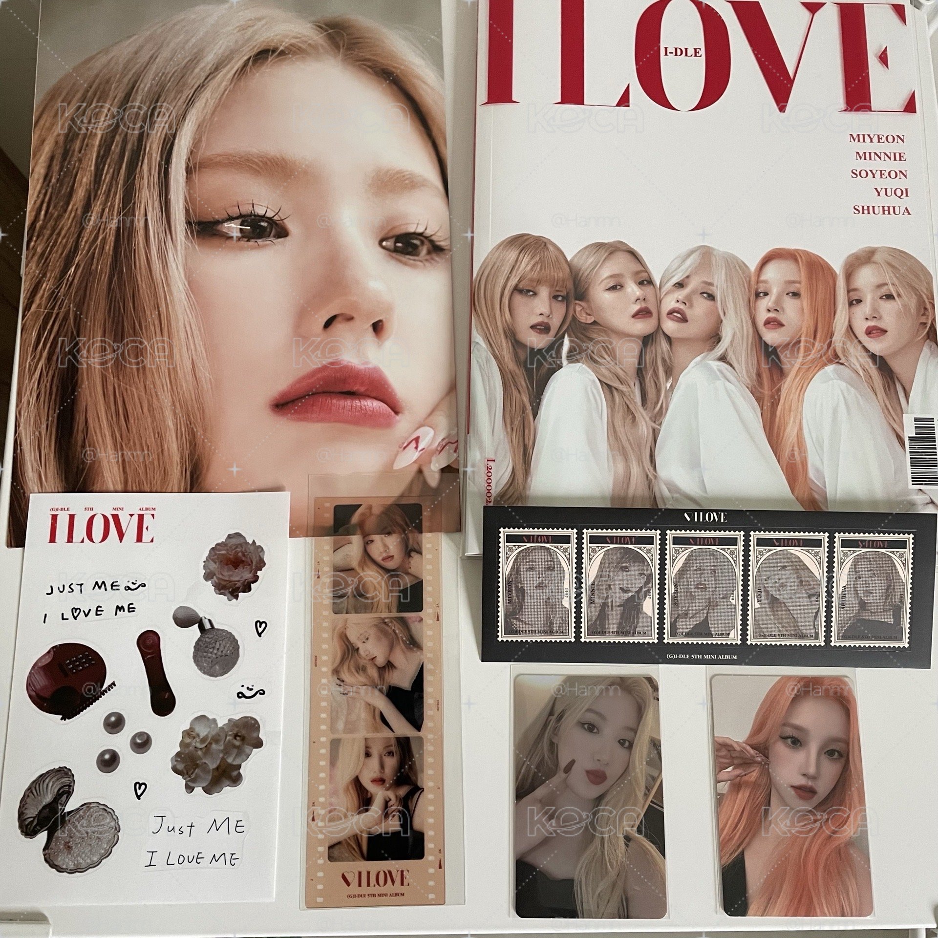 i-dle I LOVE BORN版 全專